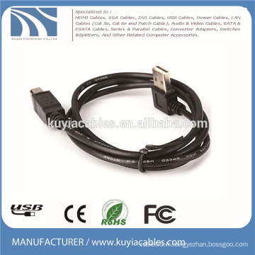 USB2.0 Angle droit Type A à Type B Câble d&#39;imprimante mâle à mâle 1M 2M